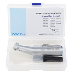 COXO Dental 1:1 Low Speed Handpiece Electric Contra Angle Fiber Optic CX235-1C