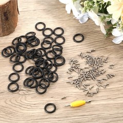 Action Figure Repair Kit: 50 O-Rings, 100 Screws, and as shown in the picture