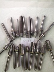 20 NEW FALCON / SGS 1/4″ SHANK CARBIDE BURR SET. DOUBLE / SINGLE CUT USA (c755)