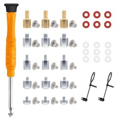 M.2 SSD Screws Kit，48PCS NVMe Screws Standoffs for ASUS MSI Gigabyte, ASUS Fa…