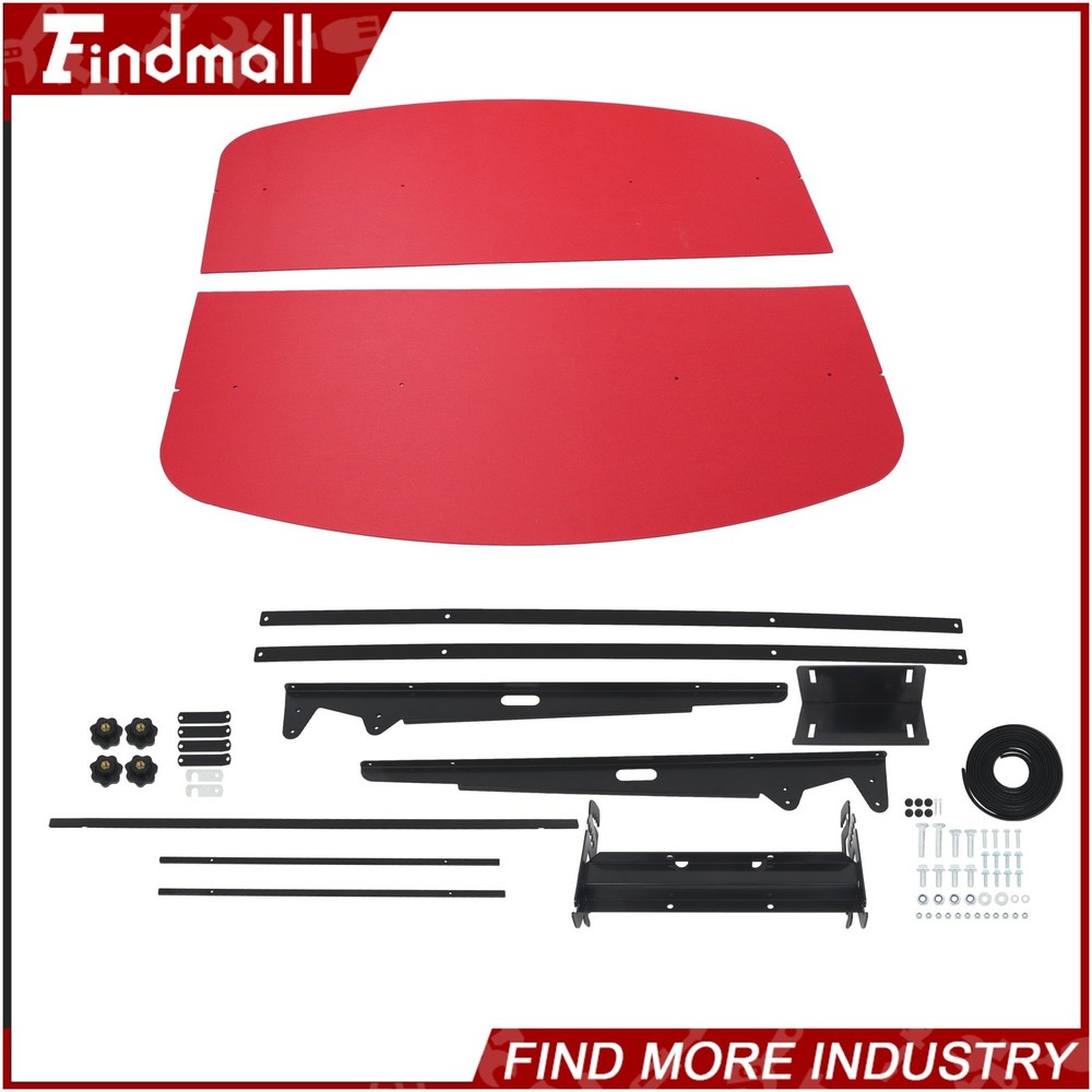52″ X 52″ For Rops Canopy Tractor and Mowers Umbrella Block The Rain Red