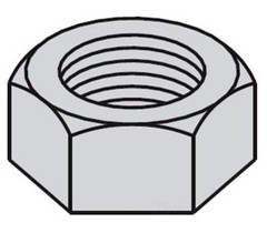 Eaton B-Line 3/8HNZN Hex Nut 3/8″ Zinc-Plated Steel ASTM A108 A36