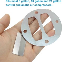 4 Sets Air Compressor Head Gasket Reed Valve Kit Central Pneumatic
