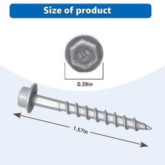 Joist Hanger Screws #9 x 1-1/2″ Compatible with Simpson Strong-Tie Screw |