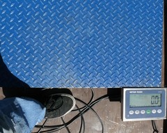 Mettler Toledo Floor Scale PFA261 36″ X 36″ X 4.5″ high + IND236 + ramp [H7B]