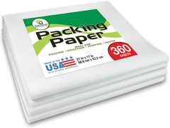 Packing Paper Newsprint Sheets White Moving Supplies Shipping Dishes Recyclable