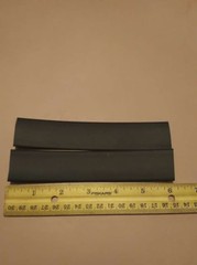 1.0 ” inch 25mm BLACK 2:1 heat shrink tubing polyolefin (1 FOOT)