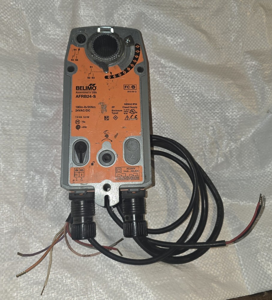 Belimo AFRB24-S Valve Actuator – FREE SHIPPING!!!!