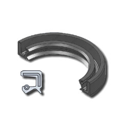 EAI Oil Shaft Rotary Seal 1.250″x2.250″x0.250″ Double Lip 1 1/4″x2 1/4″x1/4″