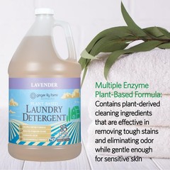 Ginger Lily Farms Botanicals Plant-Based Liquid Laundry 128 Fl Oz (Pack of 1)