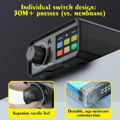 AWithZ 10000mAh Battery Spot Welder 100 Gears Knob Adjustable for 18650 DIY