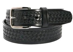 Chambers Uniform Duty Belt 1.5” Black Basket Weave Size 40 6050-001-40