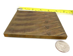 954 Aluminum Bronze Flat Plate Aprox. 3/8″ Thick x 4.1″ W x 4..7″ L
