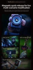 Thermal Imaging Night Vision, Super Resolution, 50Hz High Frame Rate