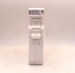 LEVITON LB115-TR STANDARD 1-PL 15A 120V THERMAL MAGNETIC BRANCH CIRCUIT BREAKER