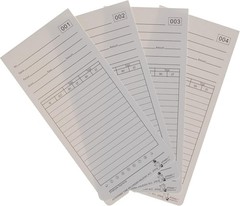 09-9115-000 Time Cards for ATR480 Time Clock, 50 Count(Pack of 1)