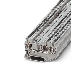 10pcs PHOENIX ST 1,5-TWIN 3031128 Feed-through Terminal Block Gray New ✦Kd