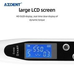 Dental Cordless LED Endo Motor 16:1 Contra Angle +6pcs Endo Motor Rotary Files