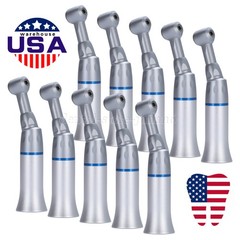 1-10 NSK Type Dental Low Slow Speed Push Button Contra Angle Handpiece E-type AS