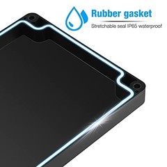 ABS Project Box 6.2 x 3.55 x 2.3 Inch IP65 Waterproof Weatherproof Electronic