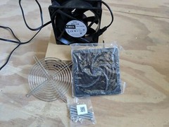 ORIX EMU1238 AXIAL FLOW FAN AC100-240V 0.08A 4.4W 50/60HZ 120*120*38mm