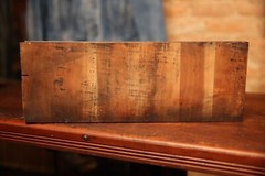 Vtg printing block letterpress typeset newspaper stamp salesman general store