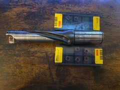 Sandvik A880-D1000LX25-04 Indexable Drill W/Inserts