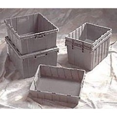 Buckhorn Dl2420120201000 Stack & Nest Storage Tote, 17.7 Gal, 24 In L X 20 In W