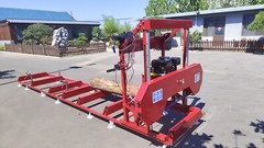 32″ Portable Sawmill 15HP 420cc RATO Gas Engines with E-Start Band Saw in US