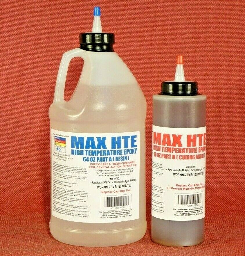 EPOXY RESIN 4 HIGH TEMPERATURE FIBERGLASSING & CARBON FIBER PREPREG RESIN 80!