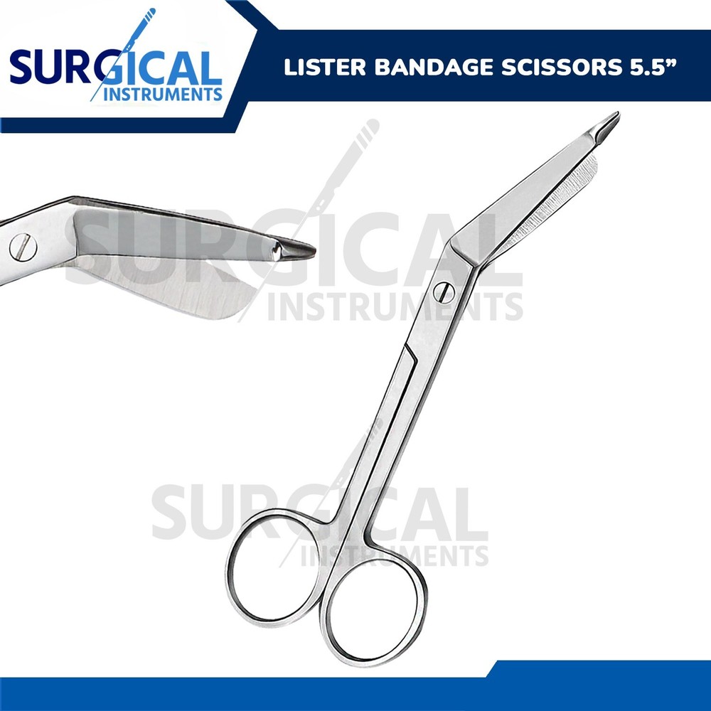 Left Handed Lister Bandage Scissors 5.50″ Stainless Steel German Grade