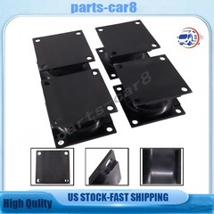 4X Vibratory Plate Compactor Rubber Isolator Shock Mount For Stanley Hydraulic