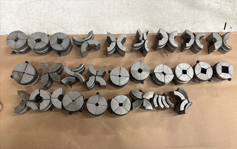 Bardons and Oliver #3, #5 Round, Square, Hex Collet pads