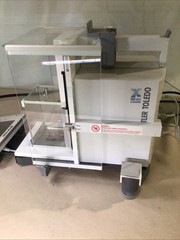 Mettler Toledo XPE56 Analytical Balance 52g Powers On. Missing Front Glass