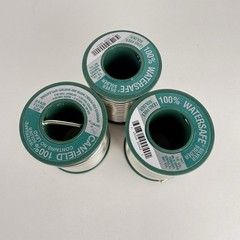 Spool Canfield 100% Watersafe Lead Free .125in Dia. Silver Solder Lot Of 3 New