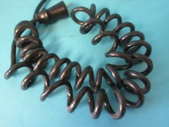 KORD KING HOSPITAL GRADE 3 PRONG COILED POWER CORD EXTENTION INDUSTRIAL SJTOW