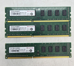 [LOT OF 3] TRANSCEND TS1GLK64W6H / TS512MLK64W6H RAM FAST FREE SHIPPING a