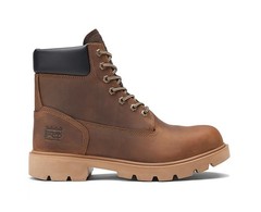 NEW Timberland PRO Sawhorse 6″ Safety Toe Boots Dark Brown Men’s TB0A671QW01