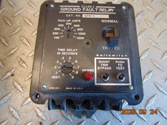 BOLTSWITCH GFR-1 GROUND FAULT RELAY 100-1200A see description