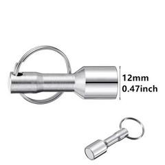 1 Pcs Keychain Neodymium Magnet for Testing Coins, Jewelry, Brass, Gold, Silver