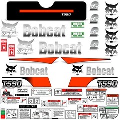 Decal Kit fits Bobcat T590 Track Skid Steer T 590 Loader Sticker Wrap 7yr Vinyl
