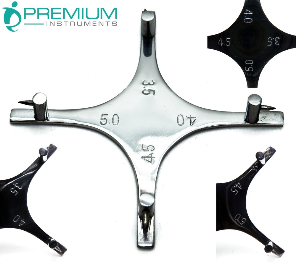 Dental Orthodontics Height Measuring Boone Gauge Premium Instruments