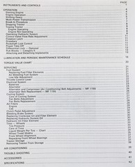 Massey Ferguson 1155 Tractor Service Parts Operators Manual Repair Set Owner