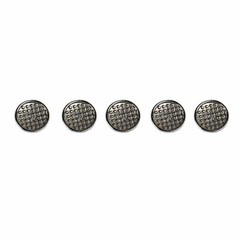 10pcs Dental Orthodontic Lingual Buttons Bondable Round Mesh Base