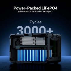 600W 519Wh Portable Power Station Solar Charger Generator Back Up RV Camping