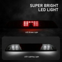 LED 3rd Brake Light w/Camera for 2017-2022 Ford F250 F350 Super Duty Replacement