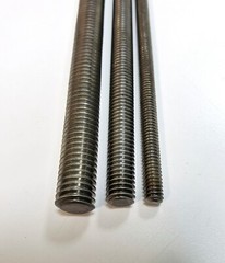 ALL-THREAD ROD STAINLESS STEEL Size: 1/4″; 3/8″; 1/2″ [Length Selectable]