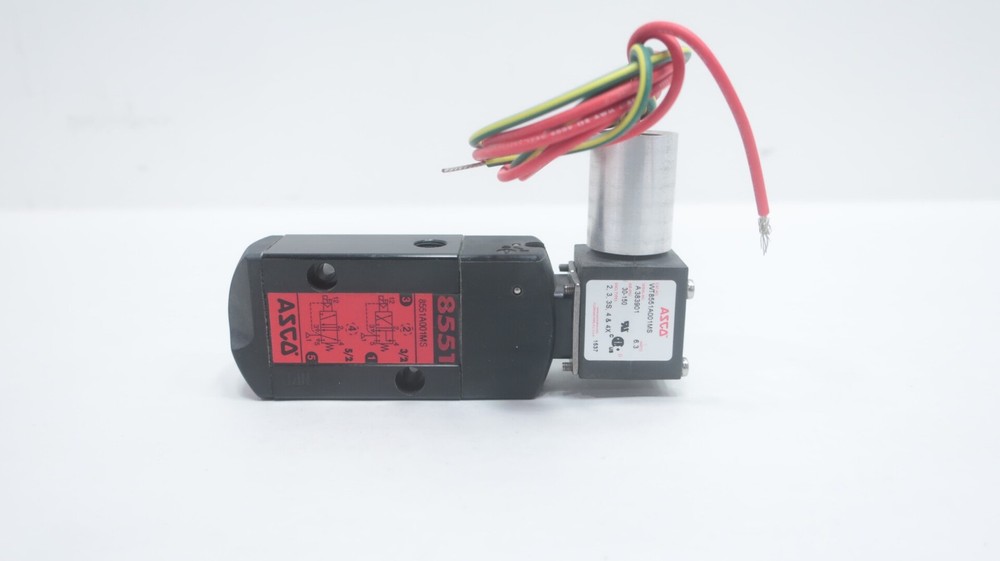 Asco WT8551A001MS Configurable Pneumatic Solenoid Valve 120v-ac 0.25in Npt