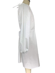 Disposable Isolation Gown Knee-Length Unisex Adult Professionals Healthcare Work