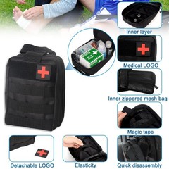 3 Pack Car Back Seat Organizer MOLLE Panel Tactical Storage Fits most Vehicles